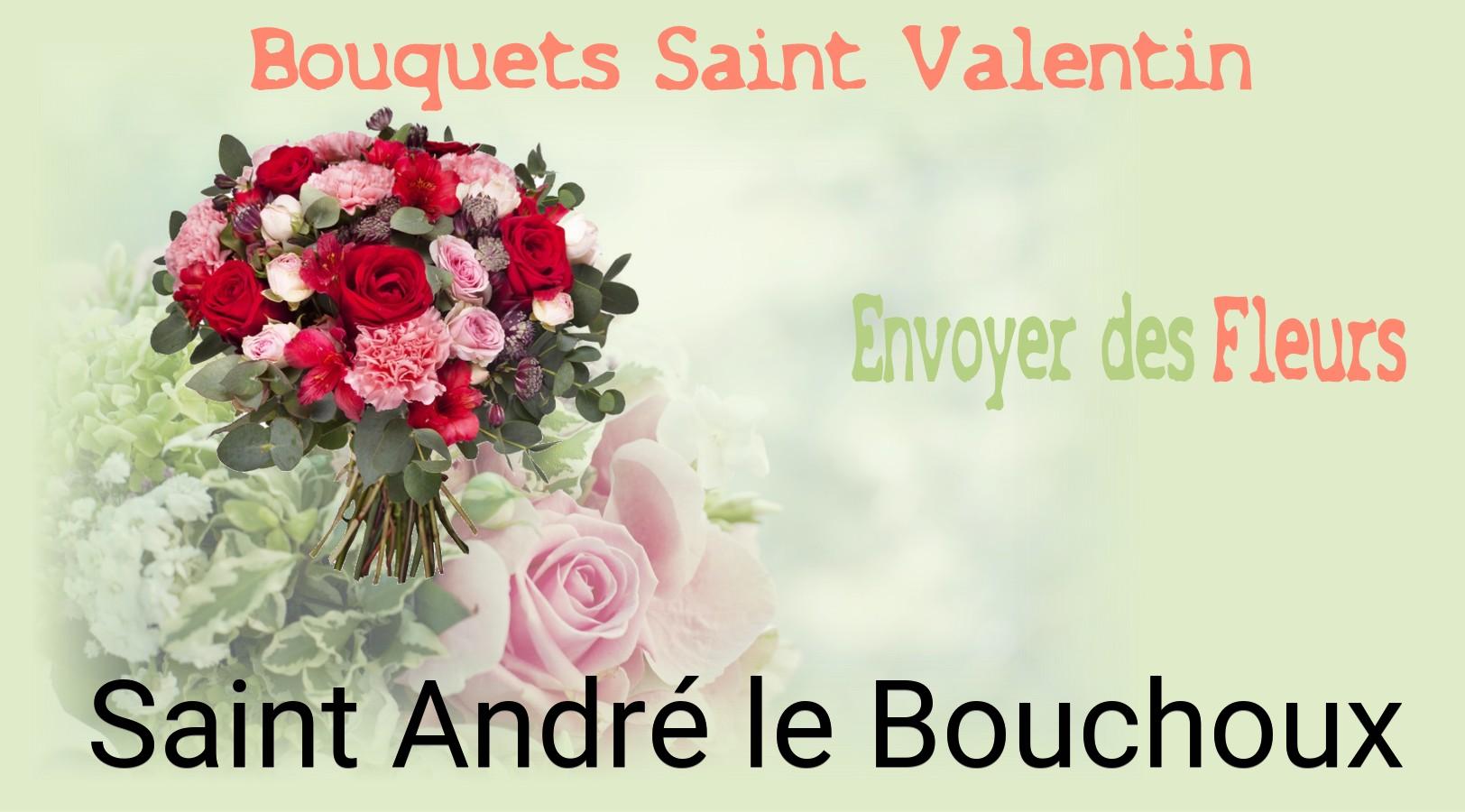 Roses de Saint-Valentin livrées à Saint-André-le-Bouchoux
